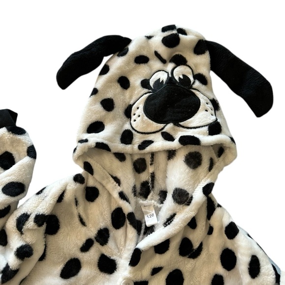 Black and White Halloween Costume Dog Jumpsuit - Picture 3 of 4